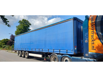 Pressukapellipuoliperävaunu Krone 3 AXLE DRUM BRAKE CURTAIN TRAILER SDP 27: kuva Pressukapellipuoliperävaunu Krone 3 AXLE DRUM BRAKE CURTAIN TRAILER SDP 27