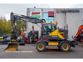 Pyöräalustainen kaivinkone VOLVO EWR170E