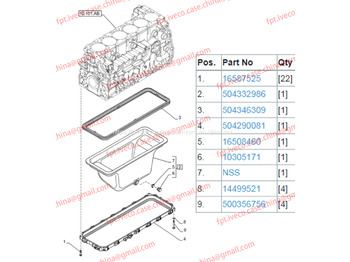 Moottoritiiviste FPT IVECO CASE Cursor9 Euro 6 F2CFE612 A/B/DEuro 6 F2CFE612 A/B/DEuro 6 F2CFE612 A/B/D F2CFE614A*B041/F2CGE614F*V004 5802431166 Oil Pan Gasket504346309 504125618: kuva Moottoritiiviste FPT IVECO CASE Cursor9 Euro 6 F2CFE612 A/B/DEuro 6 F2CFE612 A/B/DEuro 6 F2CFE612 A/B/D F2CFE614A*B041/F2CGE614F*V004 5802431166 Oil Pan Gasket504346309 504125618