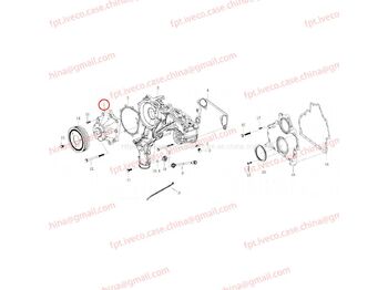 Jäähdytysnestepumppu MAN