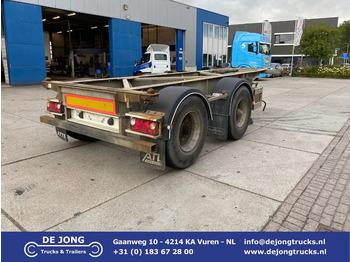 Konttialus/ Vaihtokuormatilat puoliperävaunu VAN HOOL 20'