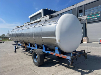 Säiliöpuoliperävaunu Van Hool Tank / For Parts / Inox / 3 compartments / ADR / 31500 LT: kuva Säiliöpuoliperävaunu Van Hool Tank / For Parts / Inox / 3 compartments / ADR / 31500 LT