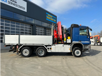 Nosturiauto MERCEDES Actros 2648 6x4/4 Fassi455 SZM/Pritsche: kuva Nosturiauto MERCEDES Actros 2648 6x4/4 Fassi455 SZM/Pritsche