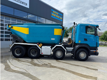 Koukkulava kuorma-auto SCANIA R480 8x4 Moser 16m3: kuva Koukkulava kuorma-auto SCANIA R480 8x4 Moser 16m3