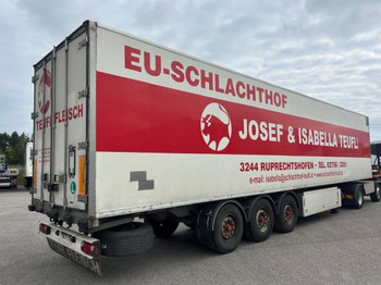 Isoterminen puoliperävaunu Menci Fleischkühler Rohrbahnen, Liftachse, BPW, light weight: kuva Isoterminen puoliperävaunu Menci Fleischkühler Rohrbahnen, Liftachse, BPW, light weight