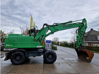 Pyöräalustainen kaivinkone Hyundai Robex 160W-9A met 6-cilinder Cummins motor: kuva Pyöräalustainen kaivinkone Hyundai Robex 160W-9A met 6-cilinder Cummins motor