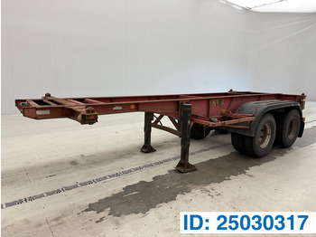 Konttialus/ Vaihtokuormatilat puoliperävaunu VAN HOOL 20'