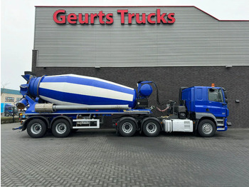 Betonin kuljetus puoliperävaunu DAF CF 510 6X4 + DE BUF ST2 2-ASSIGE 10M3 CONCRETE MIXER/MISCHER/MIXER: kuva Betonin kuljetus puoliperävaunu DAF CF 510 6X4 + DE BUF ST2 2-ASSIGE 10M3 CONCRETE MIXER/MISCHER/MIXER