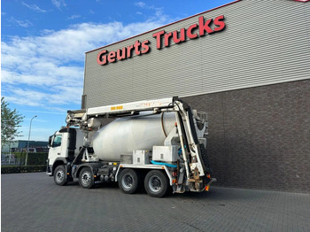 Betoniauto Volvo FM 410 8X4 + STETTER 9 M3 MIXER/MISCHER + THEAM 15 M TRANSPORTBAND/BELT: kuva Betoniauto Volvo FM 410 8X4 + STETTER 9 M3 MIXER/MISCHER + THEAM 15 M TRANSPORTBAND/BELT