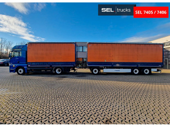 Pressukapelli kuorma-auto MAN TGX 18.580