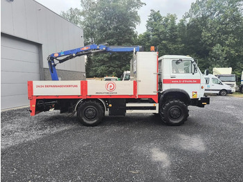 Nosturiauto MAN 8.136 4X4 - QUARRY TRUCK - CRANE PM - ONLY 82730 KM: kuva Nosturiauto MAN 8.136 4X4 - QUARRY TRUCK - CRANE PM - ONLY 82730 KM