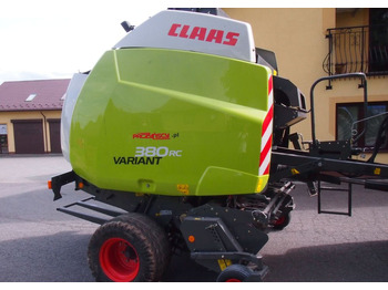 Pyöröpaalain Prasa Claas VARIANT 380 RC  2014 Prasa rolująca z nożami i opuszczana podłoga: kuva Pyöröpaalain Prasa Claas VARIANT 380 RC  2014 Prasa rolująca z nożami i opuszczana podłoga