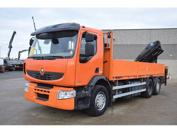 Lava-kuorma-auto, Nosturiauto Renault Premium 410: kuva Lava-kuorma-auto, Nosturiauto Renault Premium 410