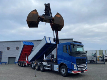 Nosturiauto Volvo FH4-500 / HMF 3220K-RC / REMOTE / ROTATOR / 3SIDE TIPPER / DYNAMIC STEERING / ONLY:302623 KM / AUTOMATIC / EURO-6 / 2017: kuva Nosturiauto Volvo FH4-500 / HMF 3220K-RC / REMOTE / ROTATOR / 3SIDE TIPPER / DYNAMIC STEERING / ONLY:302623 KM / AUTOMATIC / EURO-6 / 2017