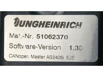 Ohjainyksikkö - Materiaalinkäsittely Jungheinrich 51037707 | Rij regeling driving controller AS2405i index E Sw. 1,30: kuva Ohjainyksikkö - Materiaalinkäsittely Jungheinrich 51037707 | Rij regeling driving controller AS2405i index E Sw. 1,30