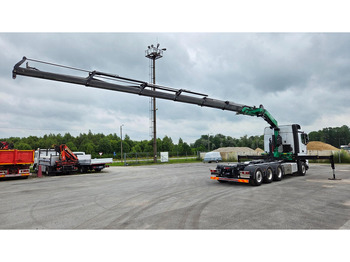 Koukkulava kuorma-auto, Nosturiauto Mercedes-Benz Arocs 3253 8X4*4 Fassi F295: kuva Koukkulava kuorma-auto, Nosturiauto Mercedes-Benz Arocs 3253 8X4*4 Fassi F295