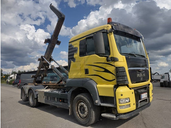 Koukkulava kuorma-auto MAN TGX 26.480 6x2 Vak koukkulaite: kuva Koukkulava kuorma-auto MAN TGX 26.480 6x2 Vak koukkulaite