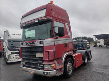 Vetopöytäauto Scania R164 6x2 vetoauto,täysilma,manuaali: kuva Vetopöytäauto Scania R164 6x2 vetoauto,täysilma,manuaali
