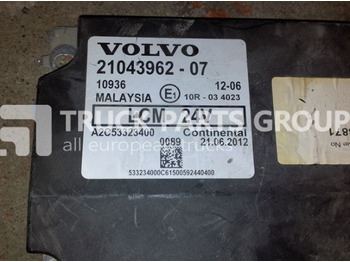 Ohjainyksikkö - Kuorma-auto VOLVO FH13, FM13, EURO4 ,EURO5, LCM lightning control unit 21043962, 2 control unit: kuva Ohjainyksikkö - Kuorma-auto VOLVO FH13, FM13, EURO4 ,EURO5, LCM lightning control unit 21043962, 2 control unit