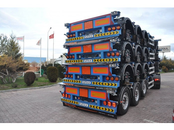 Uusi Konttialus/ Vaihtokuormatilat puoliperävaunu kuljetusta varten kontit Özgül TELESCOBIC HIGH CUBE CONTAINER CHASSIS: kuva Uusi Konttialus/ Vaihtokuormatilat puoliperävaunu kuljetusta varten kontit Özgül TELESCOBIC HIGH CUBE CONTAINER CHASSIS