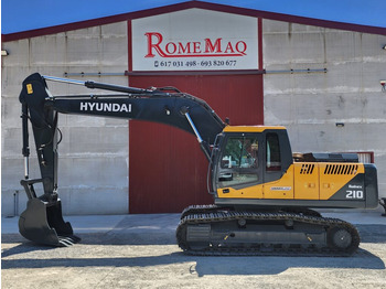 Telakaivukone HYUNDAI R210