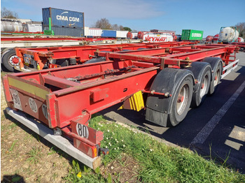 Konttialus/ Vaihtokuormatilat puoliperävaunu TROUILLET: kuva Konttialus/ Vaihtokuormatilat puoliperävaunu TROUILLET