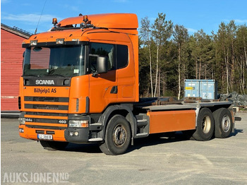 Koukkulava kuorma-auto SCANIA R144