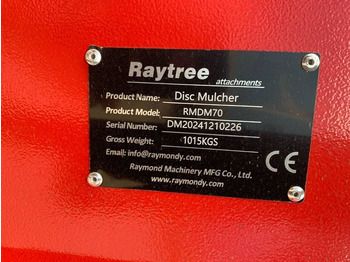 Metsämurskain Raytree RMDM70 Mulcher: kuva Metsämurskain Raytree RMDM70 Mulcher
