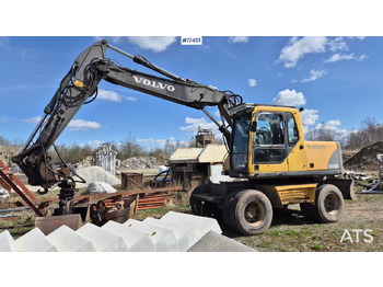 Pyöräalustainen kaivinkone VOLVO EW160B