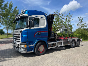 Konttialus/ Vaihtokuormatilat kuorma-auto SCANIA R 480