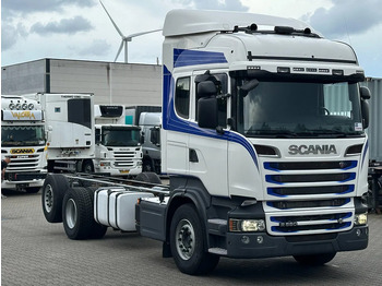 Kuorma-auto alusta Scania R580 V8 6x2*4 Chassis Retarder Full Air 4.90 Wb Euro 6: kuva Kuorma-auto alusta Scania R580 V8 6x2*4 Chassis Retarder Full Air 4.90 Wb Euro 6
