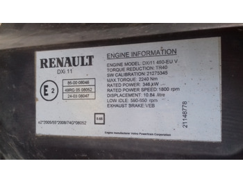 Varaosat - Kuorma-auto RENAULT: kuva Varaosat - Kuorma-auto RENAULT