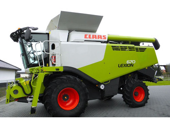 Leikkuupuimuri CLAAS Lexion 670