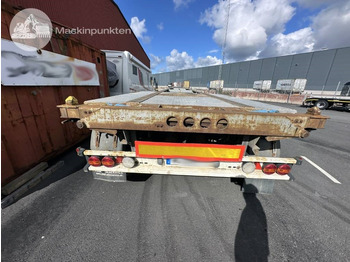 Konttialus/ Vaihtokuormatilat puoliperävaunu Fliegl SDS 400: kuva Konttialus/ Vaihtokuormatilat puoliperävaunu Fliegl SDS 400