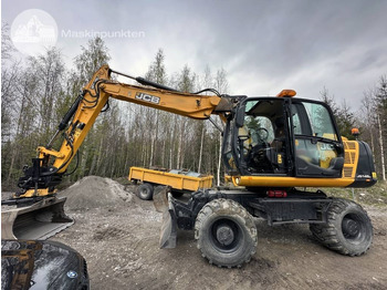 Pyöräalustainen kaivinkone JCB JS145W