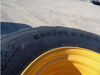 Rengas - Rakennuskoneet Trelleborg Twin 600-55-26,5: kuva Rengas - Rakennuskoneet Trelleborg Twin 600-55-26,5