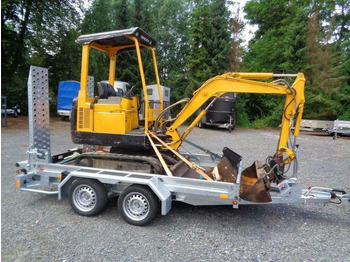 Koneenkuljetusvaunu Böckmann, PKW-Anhänger, Baumaschinentransporter, 3,5 to. 100 km/h: kuva Koneenkuljetusvaunu Böckmann, PKW-Anhänger, Baumaschinentransporter, 3,5 to. 100 km/h