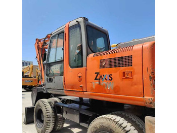 Kaivuri Used Japan Original Brand  Hitachi Zx 130w Wheel Excavator  Hitachi Zx120 130  200 Excavator for Sale [ Copy ]: kuva Kaivuri Used Japan Original Brand  Hitachi Zx 130w Wheel Excavator  Hitachi Zx120 130  200 Excavator for Sale [ Copy ]