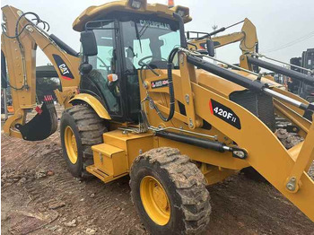 Kaivuri-trukki Used Wheel Loader CAT420F Caterpillar 420F Mini Construction Machinery Mini Wheel Skid Steer Loader in Stock [ Copy ]: kuva Kaivuri-trukki Used Wheel Loader CAT420F Caterpillar 420F Mini Construction Machinery Mini Wheel Skid Steer Loader in Stock [ Copy ]