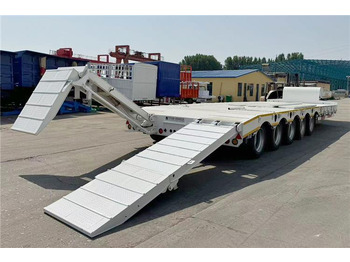 Uusi Apuvaunu puoliperävaunu TITAN 5 Axle 100 Ton Low Bed Trailer for Sale In Tanzania: kuva Uusi Apuvaunu puoliperävaunu TITAN 5 Axle 100 Ton Low Bed Trailer for Sale In Tanzania