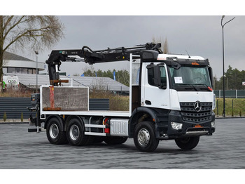 Lava-kuorma-auto, Nosturiauto Mercedes-Benz AROCS 2636 / 6x4 / HIAB X-HIPRO 192 E-3 / WYSUW x3 / ROTATOR / STEROWANIE RADIOWE / UDT / PODPORY HYDRAULICZNE / AUTOMAT / KAMERA COFANIA / NISKI PRZEBIEG / SPROWADZONY: kuva Lava-kuorma-auto, Nosturiauto Mercedes-Benz AROCS 2636 / 6x4 / HIAB X-HIPRO 192 E-3 / WYSUW x3 / ROTATOR / STEROWANIE RADIOWE / UDT / PODPORY HYDRAULICZNE / AUTOMAT / KAMERA COFANIA / NISKI PRZEBIEG / SPROWADZONY