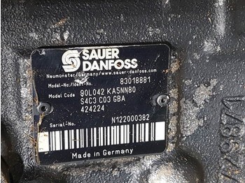 Hydrauliikka Sauer Danfoss 90L042KA5NN80S4C3-83018881-Drive pump/Fahrpumpe: kuva Hydrauliikka Sauer Danfoss 90L042KA5NN80S4C3-83018881-Drive pump/Fahrpumpe