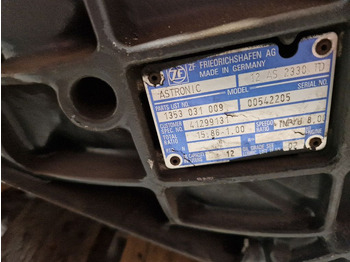 Vaihdelaatikko ZF ASTRONIC 12AS2330 TD: kuva Vaihdelaatikko ZF ASTRONIC 12AS2330 TD Vaihdelaatikko ZF ASTRONIC 12AS2330 TD: kuva Vaihdelaatikko ZF ASTRONIC 12AS2330 TD