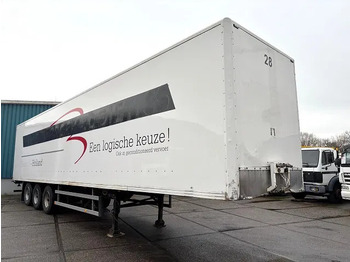Umpikori puoliperävaunu Pacton / JUMBO 3-AXLE CLOSED BOX WITH FULL STEEL CHASSIS (BPW-AXLES / DRUM BRAKES / ABS BRAKE SYSTEM / 13.60 METER): kuva Umpikori puoliperävaunu Pacton / JUMBO 3-AXLE CLOSED BOX WITH FULL STEEL CHASSIS (BPW-AXLES / DRUM BRAKES / ABS BRAKE SYSTEM / 13.60 METER)