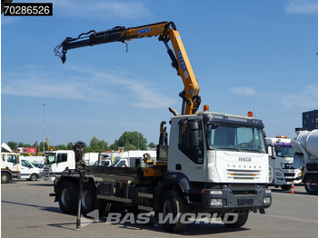 Koukkulava kuorma-auto, Nosturiauto Iveco Trakker 410 6X4 Effer CRANE 175/2S Manual 20 Tonnes EEV: kuva Koukkulava kuorma-auto, Nosturiauto Iveco Trakker 410 6X4 Effer CRANE 175/2S Manual 20 Tonnes EEV