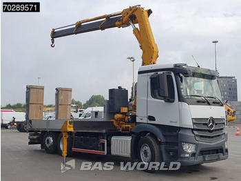 Lava-kuorma-auto, Nosturiauto Mercedes-Benz Antos 2542 6X2 Fassi F330A023 Crane Kran Hydraulic ramps Retarder Lift+steering Euro 6: kuva Lava-kuorma-auto, Nosturiauto Mercedes-Benz Antos 2542 6X2 Fassi F330A023 Crane Kran Hydraulic ramps Retarder Lift+steering Euro 6