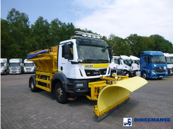 Lumikone MAN TGM 18.290 4X4 RHD gritter / snow plough: kuva Lumikone MAN TGM 18.290 4X4 RHD gritter / snow plough