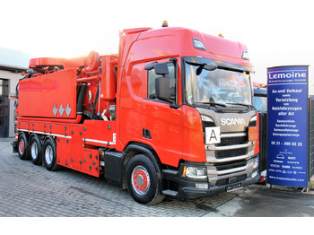 Puhtaanpitoauto SCANIA R 450