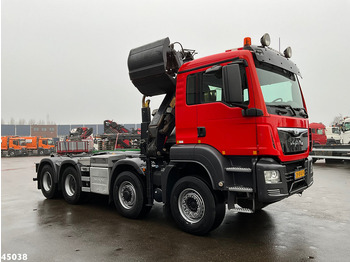 Koukkulava kuorma-auto, Nosturiauto MAN TGS 35.400 8x6 Euro 6 HMF 16 Tonmeter Z-kraan: kuva Koukkulava kuorma-auto, Nosturiauto MAN TGS 35.400 8x6 Euro 6 HMF 16 Tonmeter Z-kraan