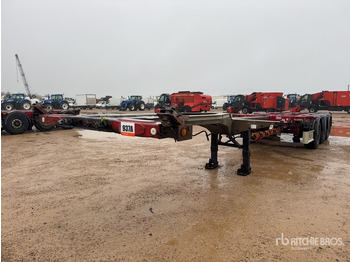 Konttialus/ Vaihtokuormatilat perävaunu FLIEGL